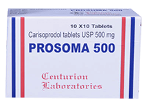 Buy Carisoprodol 500mg